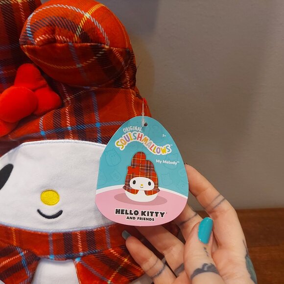 My Melody Plaid 8" inch Squishmallow - Picture 2 of 6